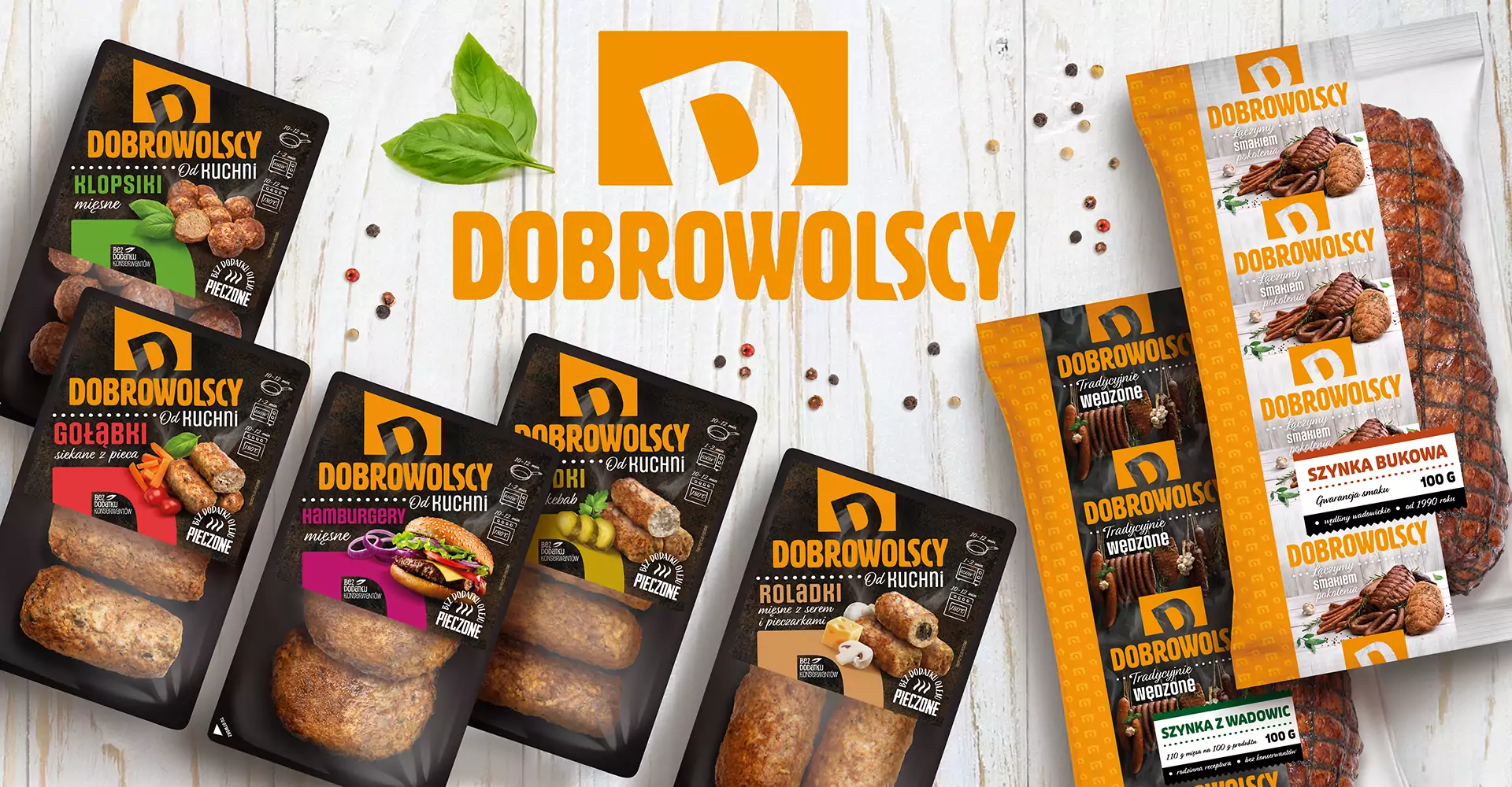 Rebranding Dobrowolscy - polska firma wędliniarska