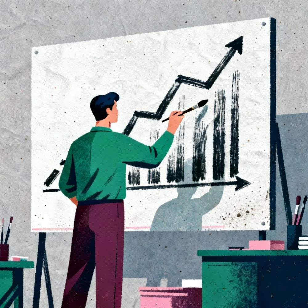 Ikona budowanie procesów sprzedaży