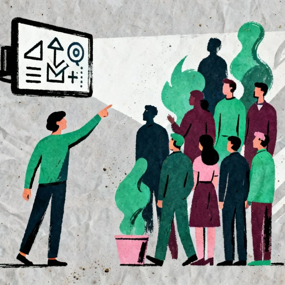 Ikona social media marketing